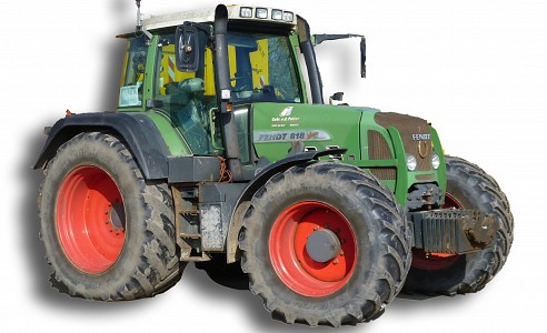 Fendt 818 tractor