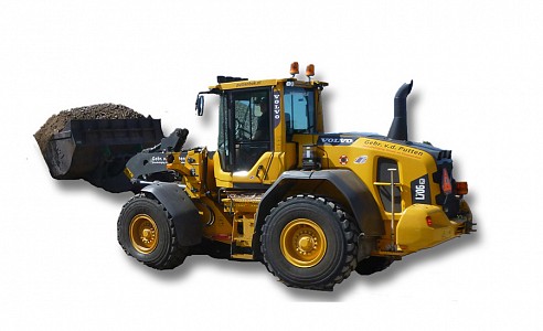 Volvo-L70G shovel wiellader